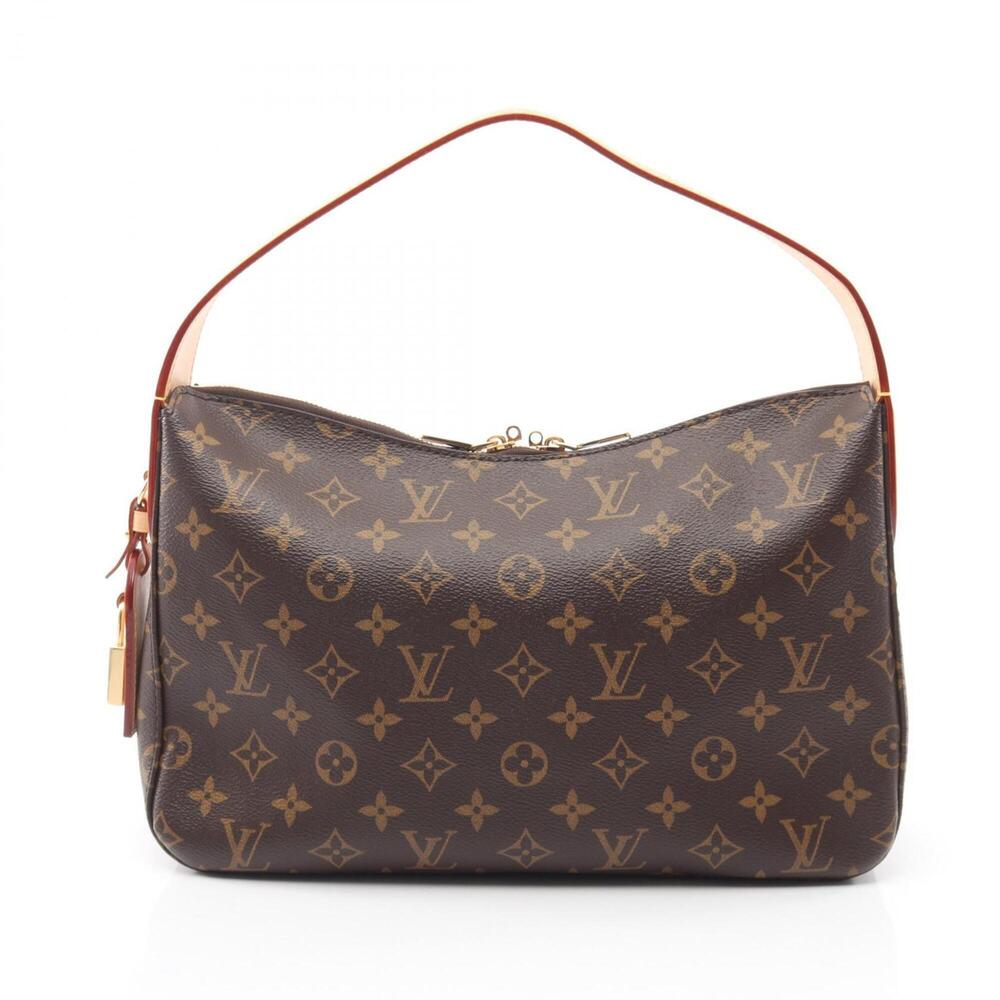 Louis Vuitton Slouchy PM Monogram Shoulder Bag/Handbag, Coated Canvas and Lea...